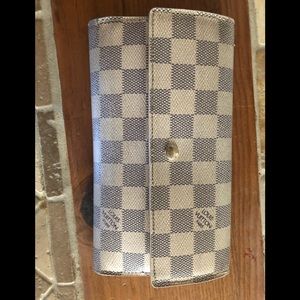 Louis Vuitton wallet Damier Azur